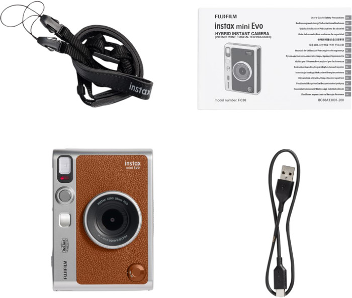 Fujifilm Instax Mini EVO Bruin null