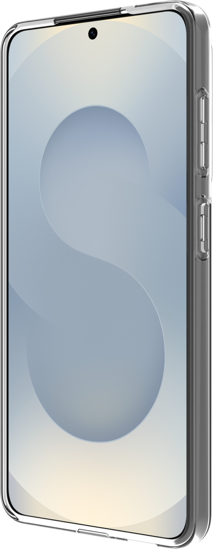 BlueBuilt Samsung Galaxy S26 Back Cover Transparent left side