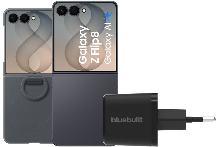 Samsung Galaxy Z Flip 8 512GB Zwart 5G + Accessoirepakket Main Image
