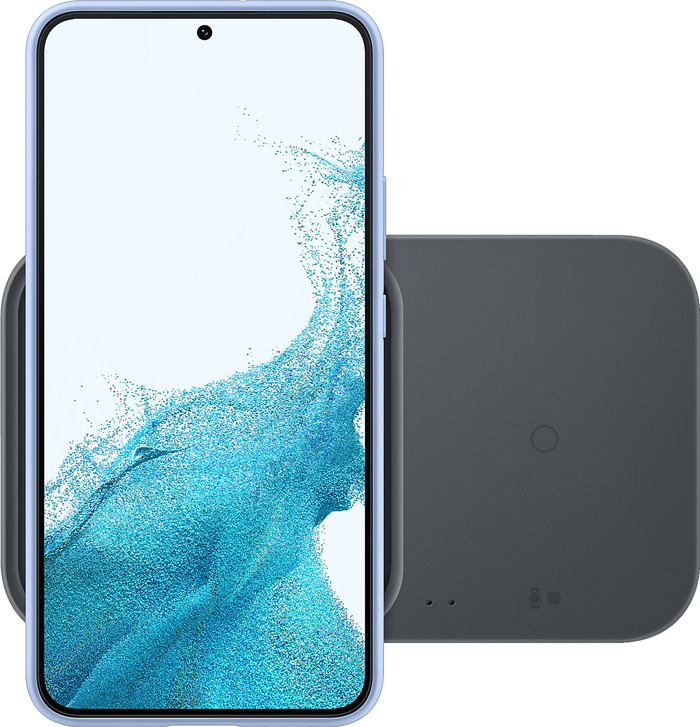 Samsung Duo Kabelloses Ladegerät 15 W Schwarz Main Image