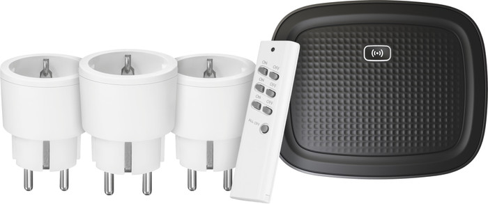 KlikAanKlikuit Stekkers met afstandsbediening 3-Pack + Bridge Main Image