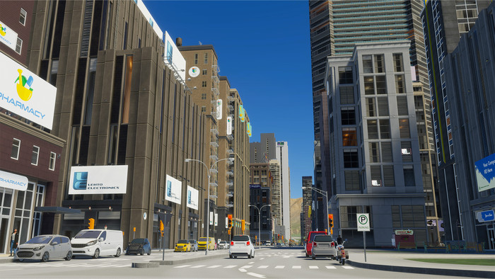 Cities Skylines 2 - Day One Edition Xbox Series X product in use