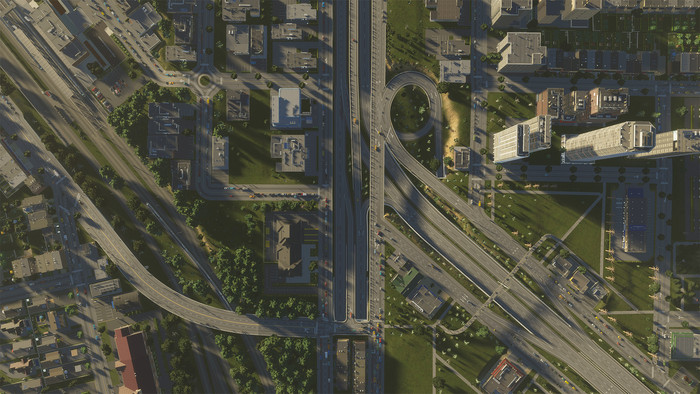 Cities Skylines 2 - Day One Edition Xbox Series X product in use