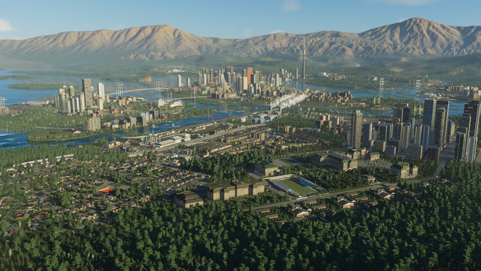 Cities Skylines 2 - Day One Edition Xbox Series X product in use