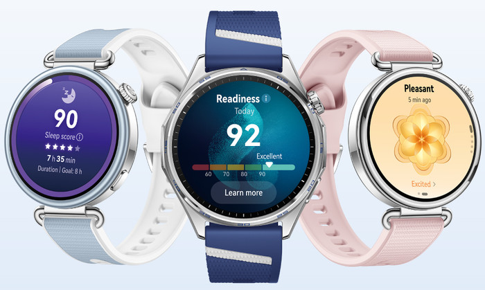 Huawei Watch GT 7 41 mm Roze product in gebruik