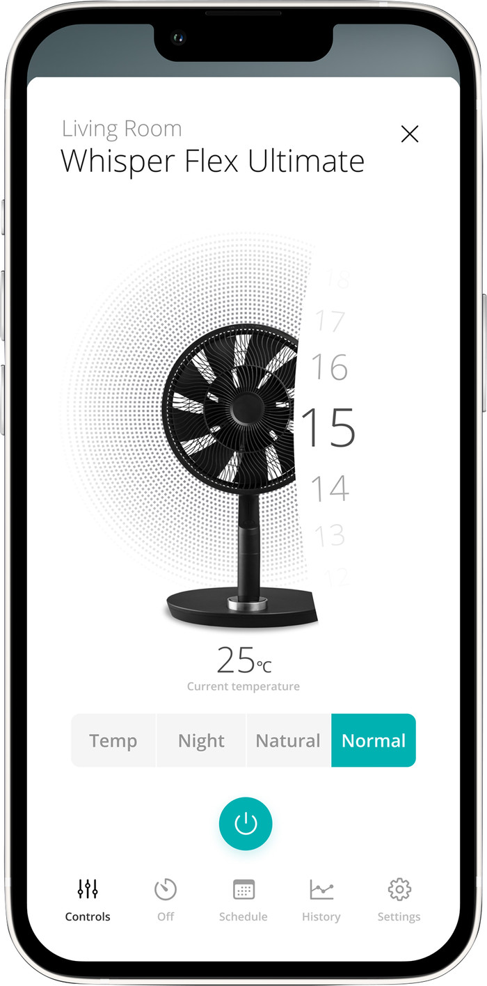 Duux Whisper Ultimate Smart Zwart (zonder accu) visual leverancier