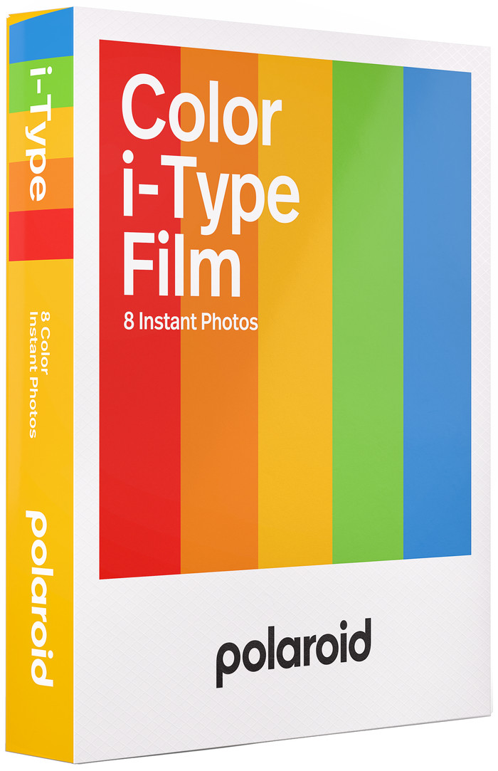 Polaroid Color Instant Photo Paper i-Type Film (8 sheets) packaging