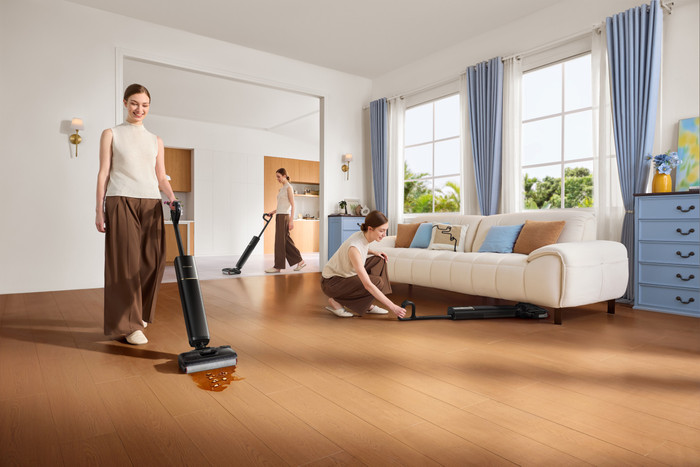 Dreame G12 Pro Flex product in gebruik