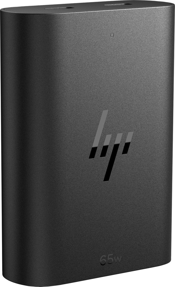 HP 65W GaN USB-C Laptop Oplader linkerkant