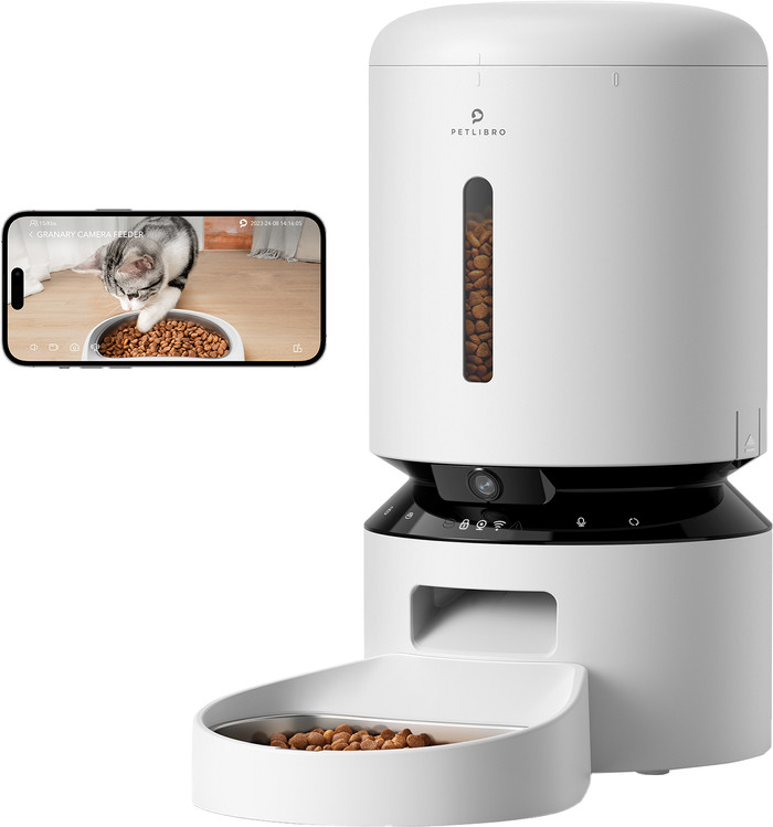 Petlibro Automatische Voerbak met Camera PLAF203 Wit Main Image