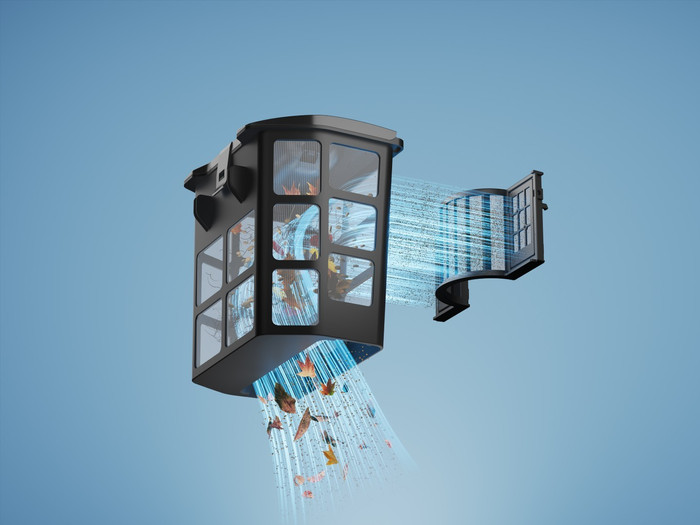 Mova Diver A10 product in gebruik