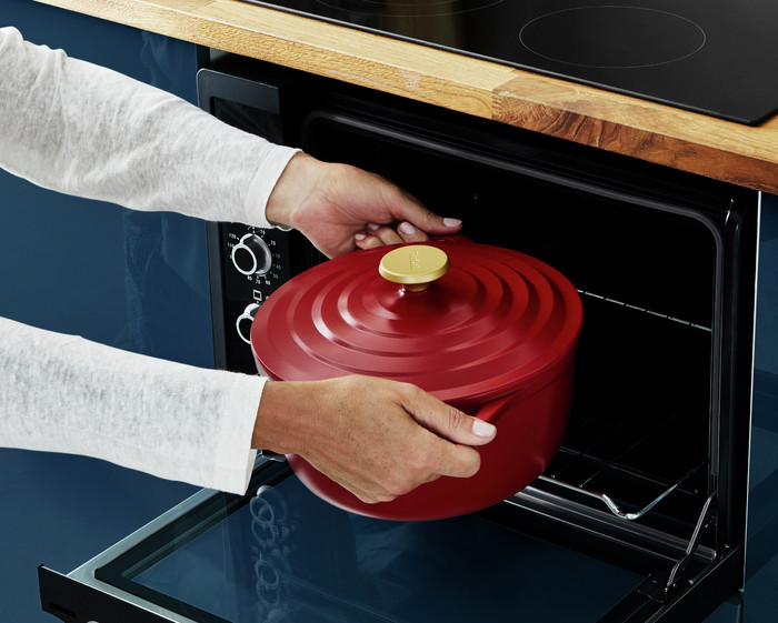 Tefal Air Braadpan 30 x 23 cm product in gebruik