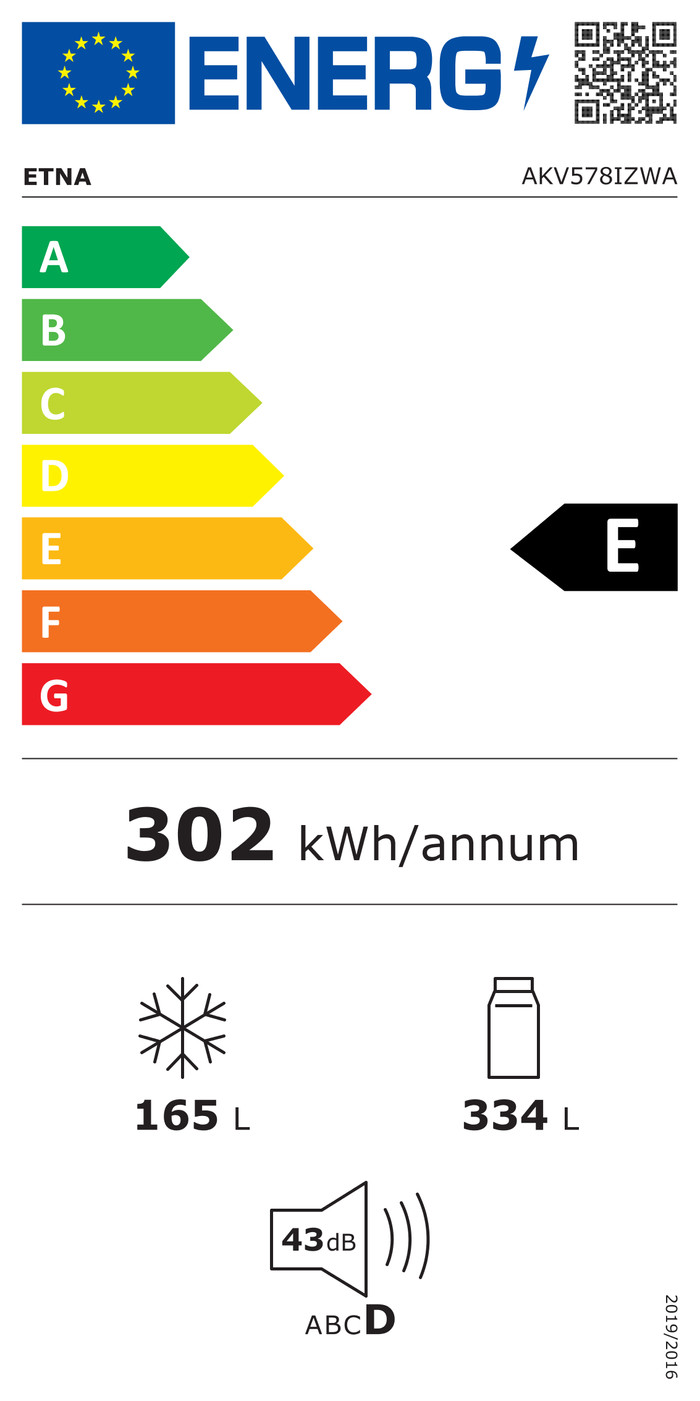 ETNA AKV578IZWA energielabel