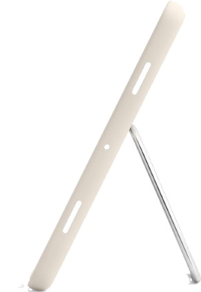 Google Pixel Tablet Back Cover Cream left side