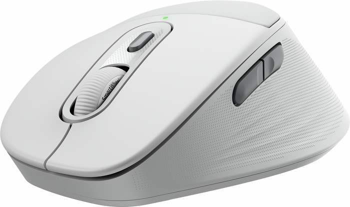 Logitech Signature Comfort Plus M850 L Draadloze Muis Off-White voorkant