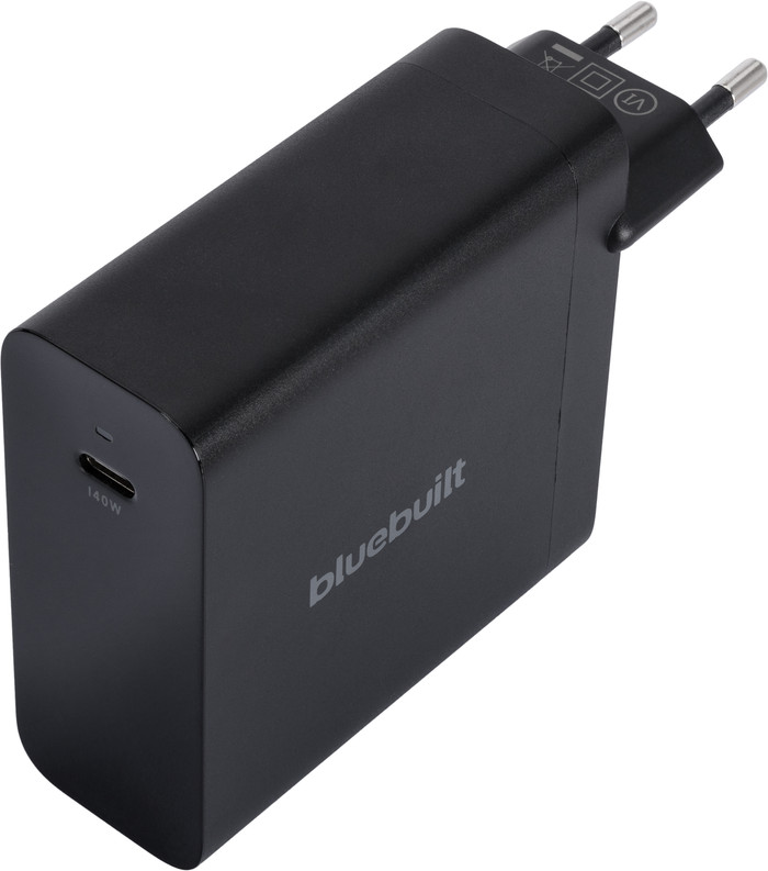 BlueBuilt 140W GaN Usb C Oplader Zwart Main Image