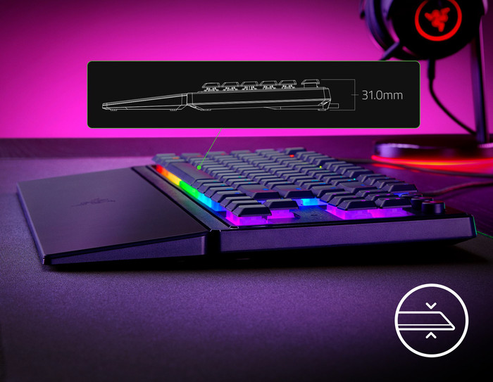 Razer Ornata V3 TKL Gaming Keyboard AZERTY visual supplier
