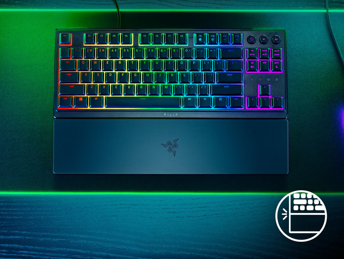 Razer Ornata V3 TKL Gaming Keyboard AZERTY visual supplier