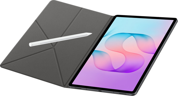Samsung Galaxy Tab S12 Plus Book Case Zwart detail