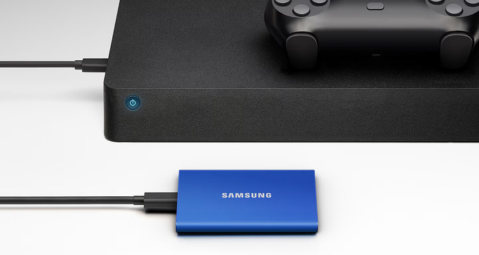 Samsung T7 Portable SSD 1TB Grijs visual leverancier
