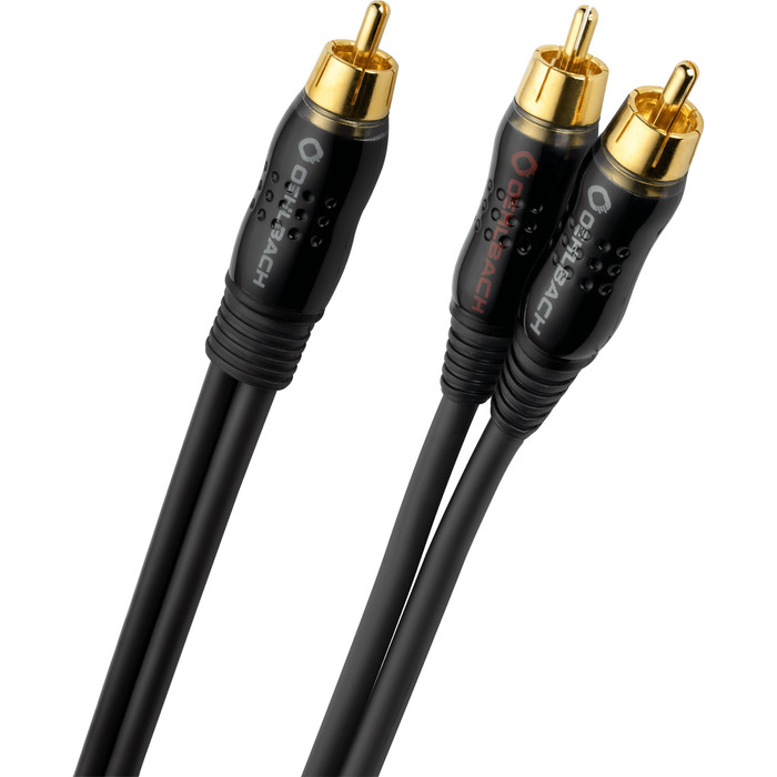 Oehlbach BOOOM! RCA to 2x RCA 2m Anthracite null