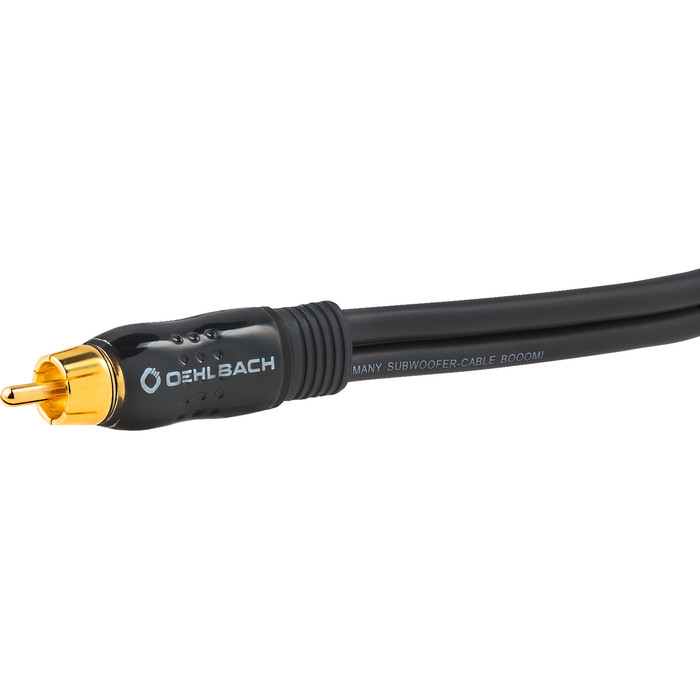 Oehlbach BOOOM! RCA to 2x RCA 2m Anthracite null
