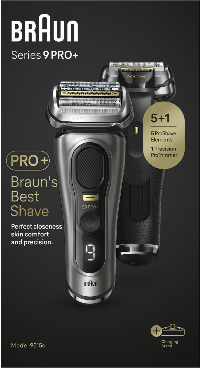 Braun Series 9 Pro+ 9515s Graphite packaging