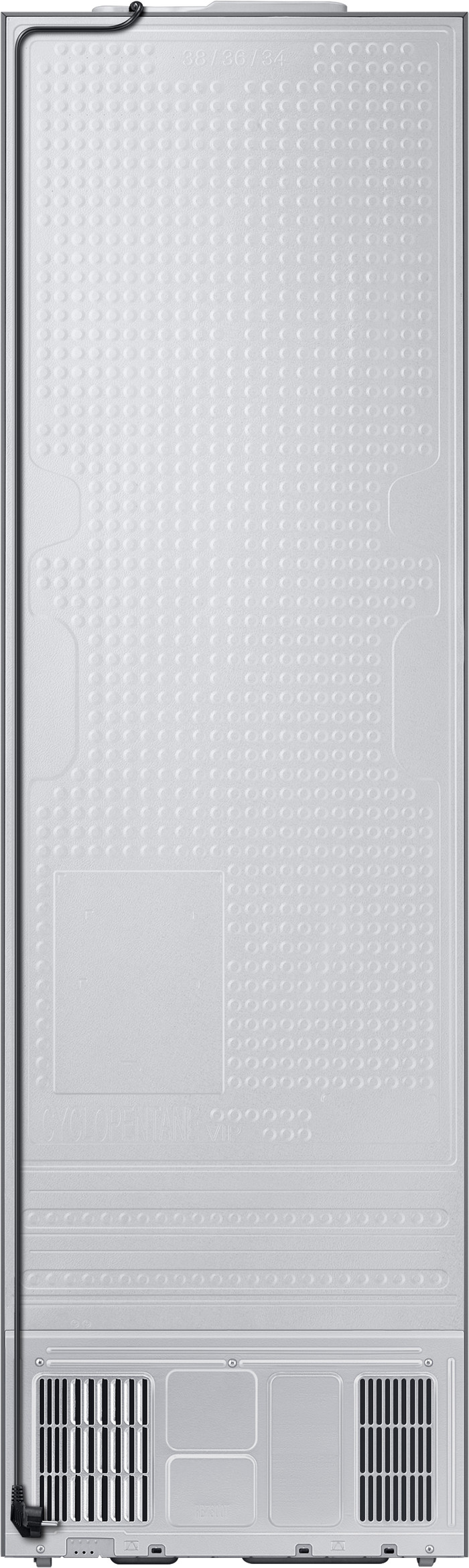 Samsung RB38C7B6A39/EF achterkant
