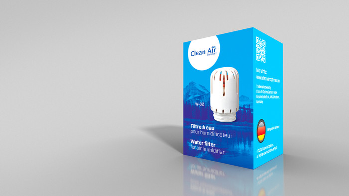 Clean Air Optima Water Filter W-02 packaging