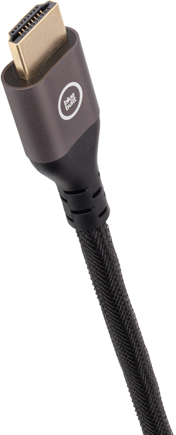 BlueBuilt HDMI Cable 4K 120Hz / 8K 60Hz Nylon 1.5m + 90° Adapter null