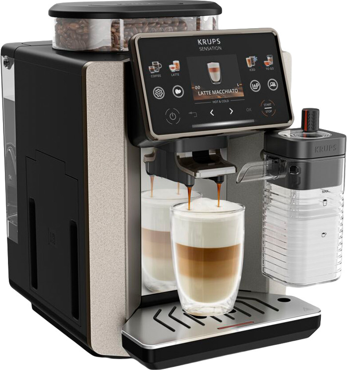 Krups Sensation Elite EA917E linkerkant