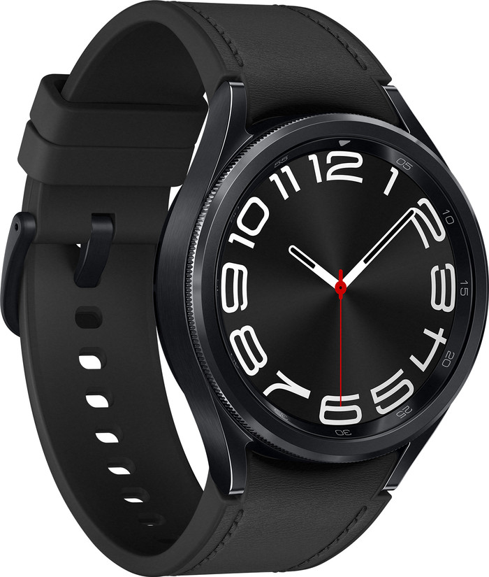 Samsung Galaxy Watch 6 Classic Zwart 43mm linkerkant