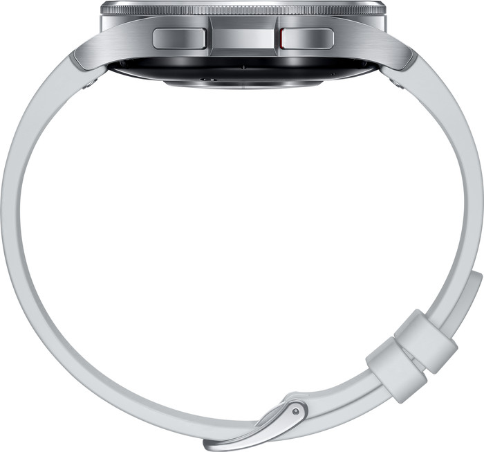 Samsung Galaxy Watch 6 Classic Zilver 47mm + Samsung Oplader rechterkant