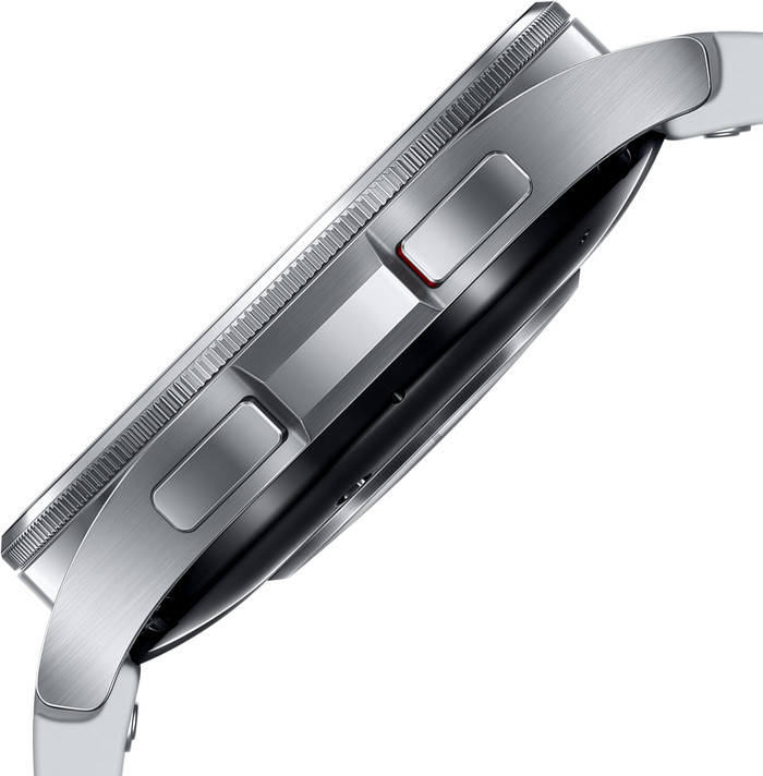 Samsung Galaxy Watch 6 Classic Zilver 47mm + Samsung Oplader linkerkant
