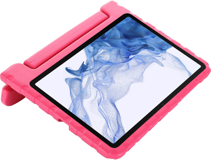 Just in Case Classic Samsung Galaxy Tab S9/S9 FE/S10 FE Kids Cover Roze rechterkant