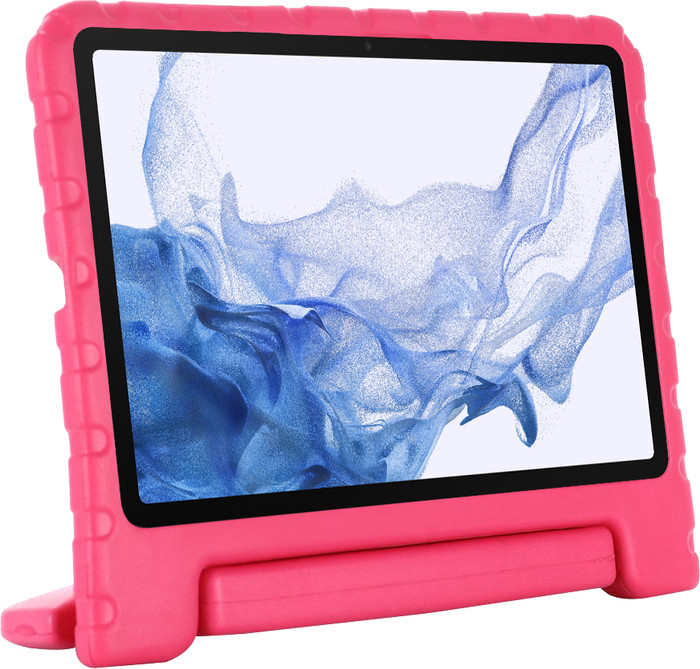 Just in Case Classic Samsung Galaxy Tab S9/S9 FE/S10 FE Kids Cover Roze linkerkant