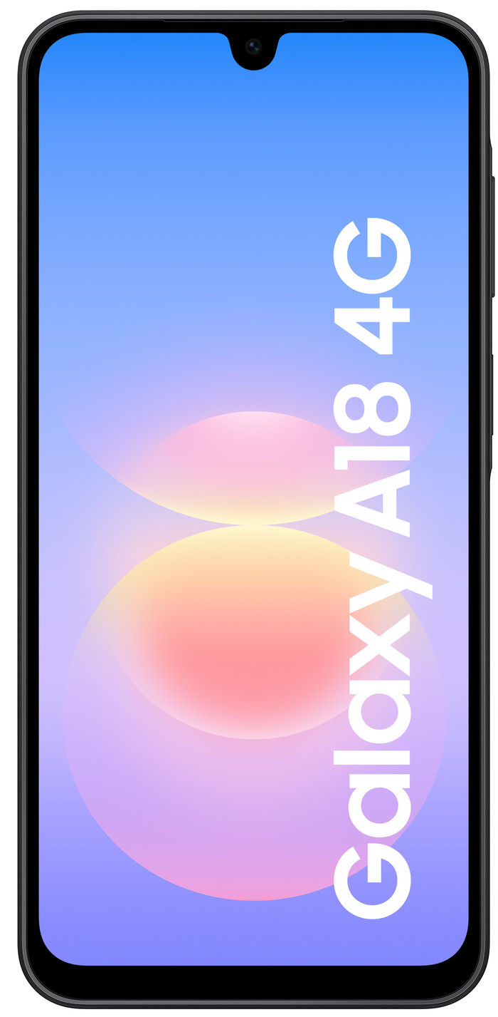 Samsung Galaxy A18 128GB Zwart 4G voorkant