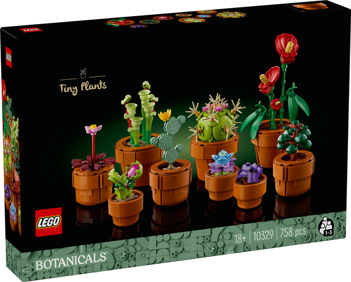 LEGO Botanicals Tiny Plants 10329 packaging