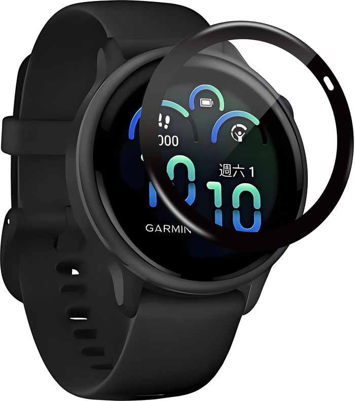BlueBuilt Garmin Vivoactive 6 Screenprotector linkerkant