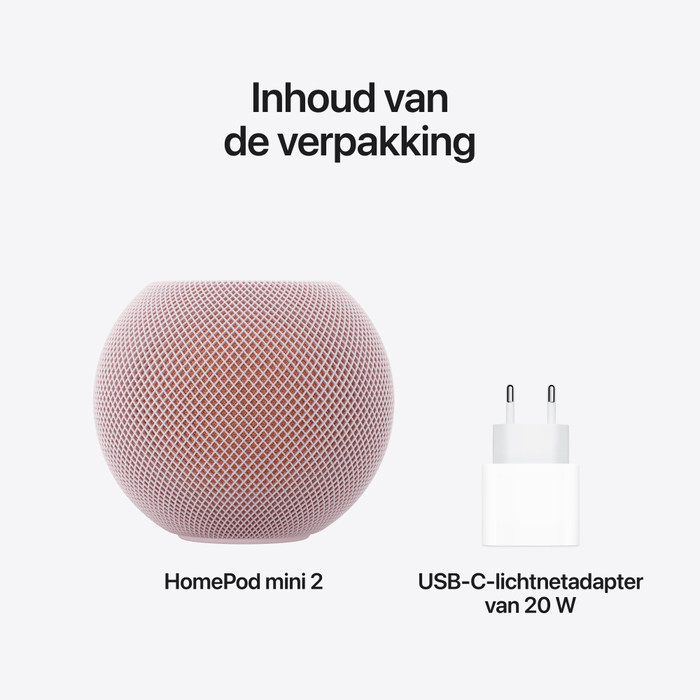 Apple HomePod mini 2 Roze visual leverancier