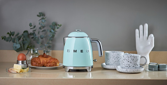 SMEG KLF05PGEU Watergroen product in gebruik