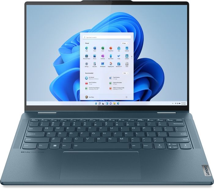Lenovo Yoga 7 OLED 2-in-1 14IML9 83DJ00BBMH voorkant