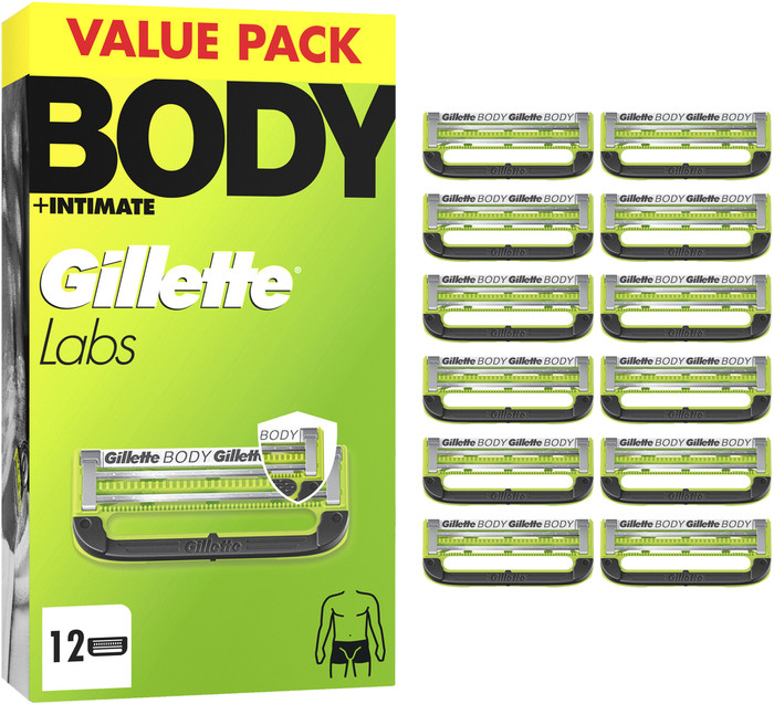 GilletteLabs Body Navulmesjes (12 stuks) Main Image