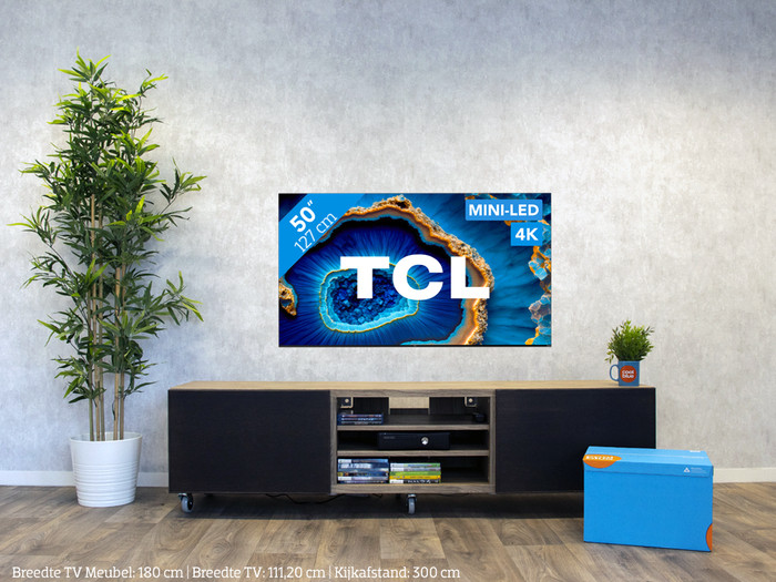 TCL QLED 50C803 (2023) + TCL S55H 2.1 Soundbar null