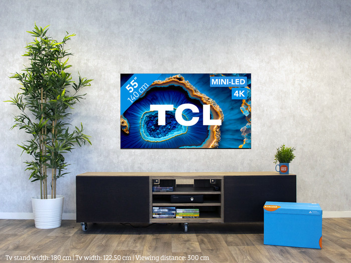 TCL QD Mini-LED 55C803 (2023) + TCL S45H 2.0 null