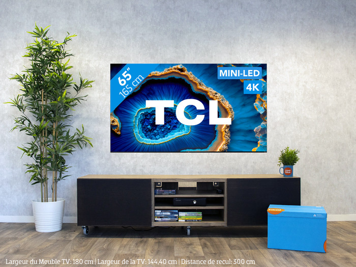 TCL QD Mini-LED 65C803 (2023) + TCL Q85H null