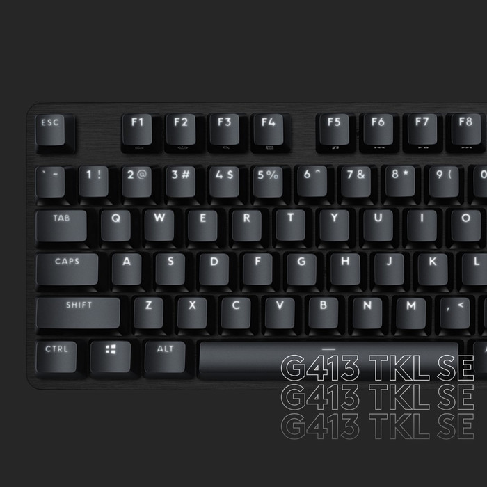 Logitech G G413 TKL SE Mechanisch Gaming Toetsenbord Zwart visual leverancier