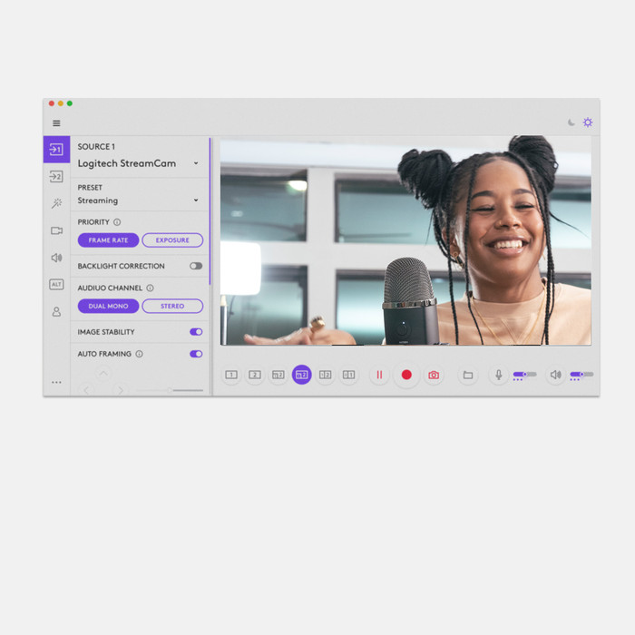 Logitech StreamCam via USB-C White visual supplier