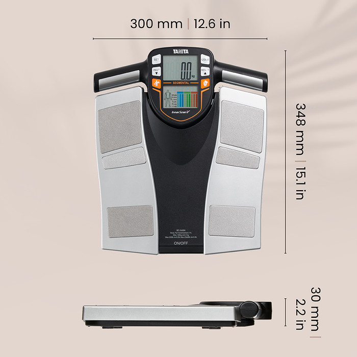 Tanita BC-545N product in gebruik