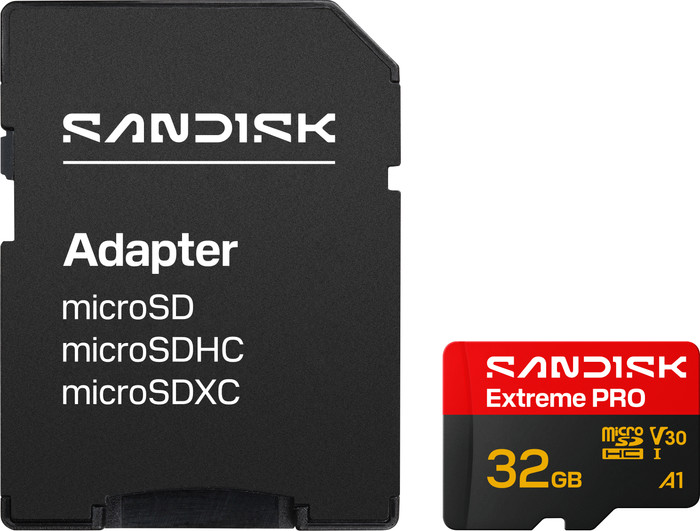 SANDISK Extreme PRO microSDHC 32GB 100MB/s Main Image